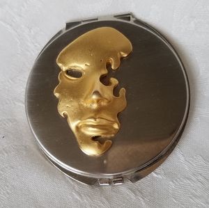 Traveling Purse Makeup Mirror Relief Face